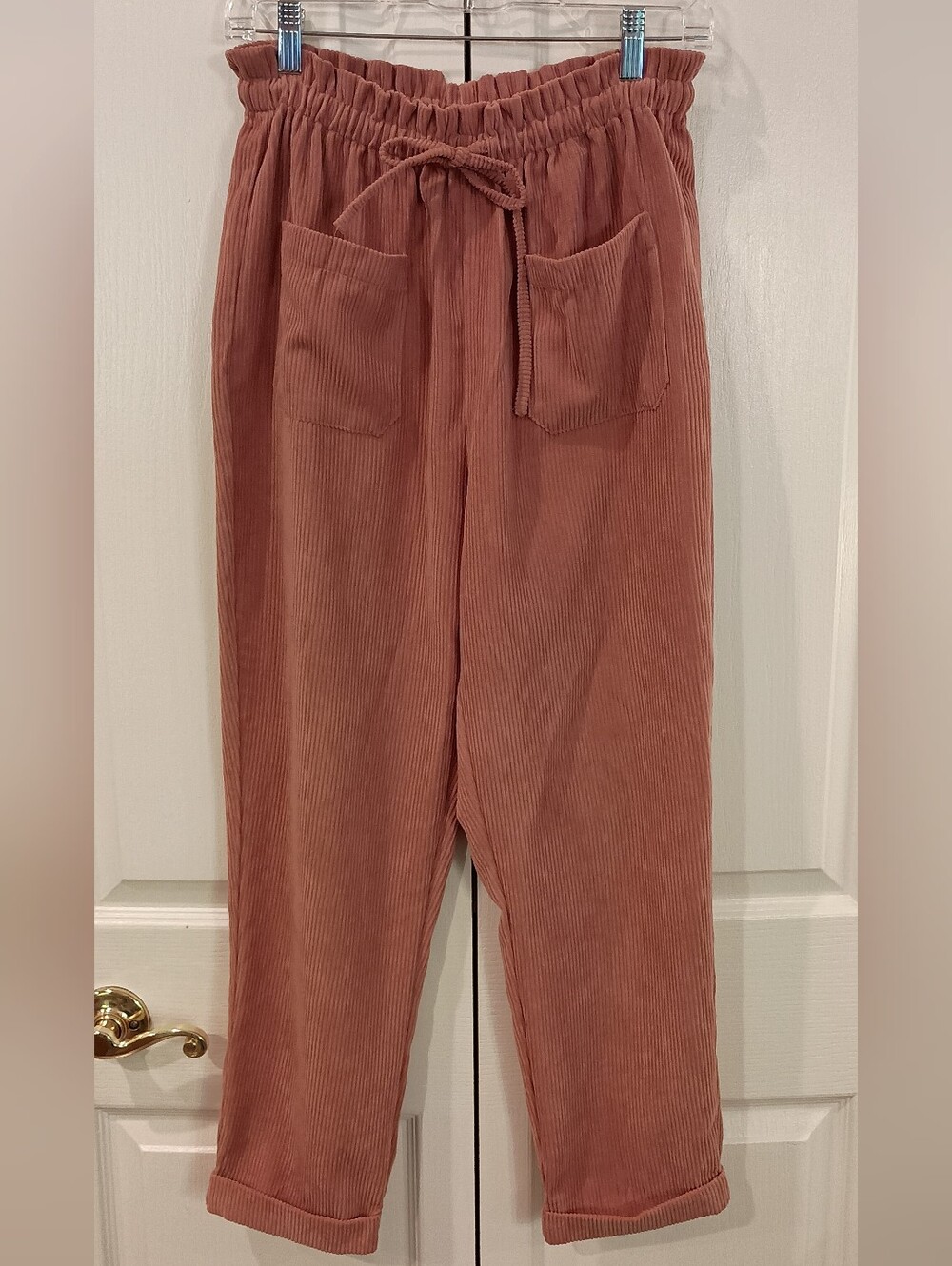 FAVLUX Corduroy Drawstring Joggers